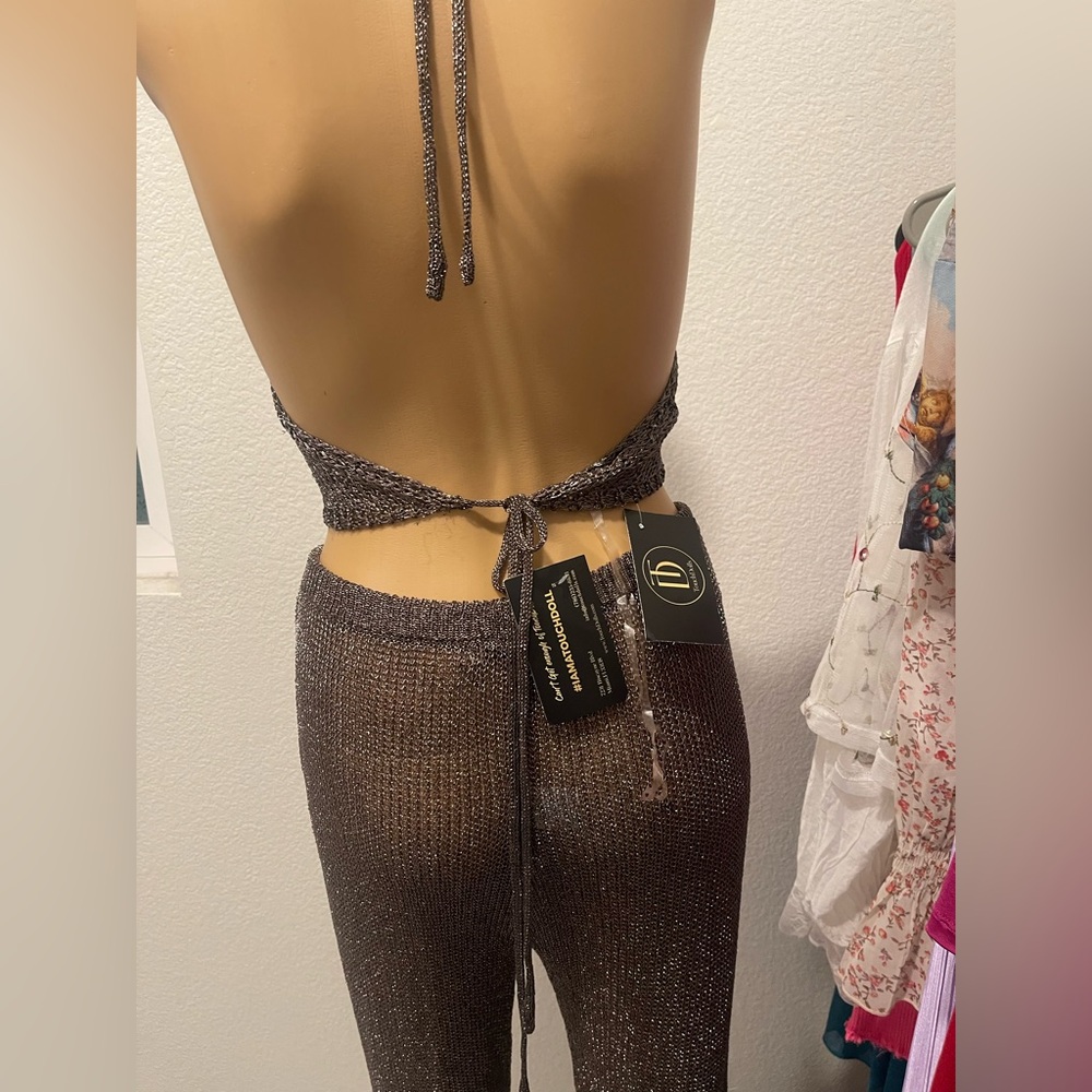 Metallic pant set - Picture 4 of 7